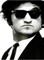 John Belushi as Blues Brother (portrait)