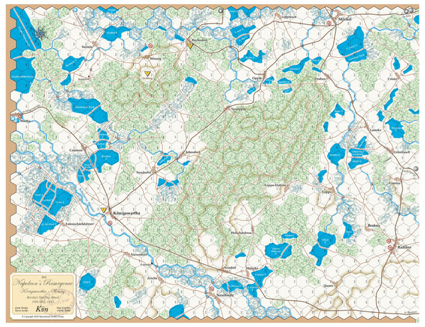 Napoleon's Resurgence, KÖN Map