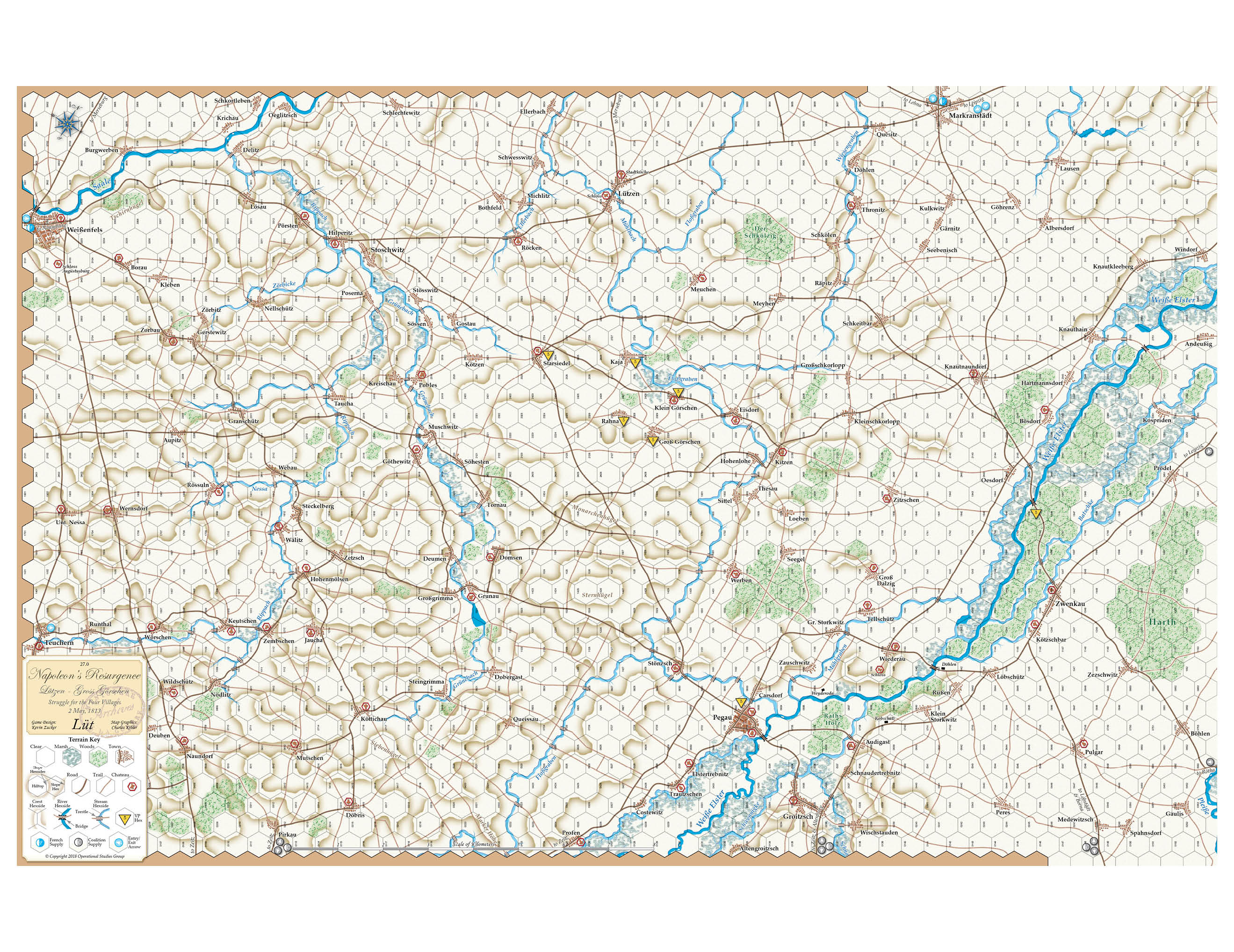 Napoleon's Resurgence, LÜT Map – Operational Studies Group