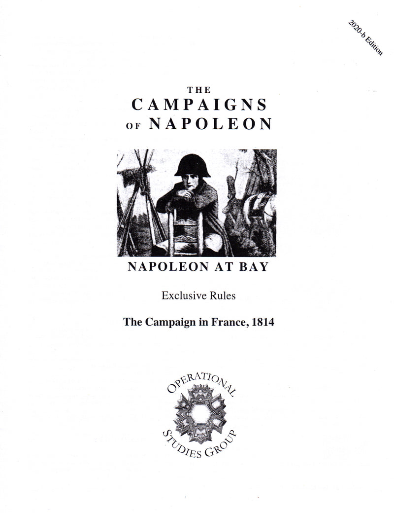 Napoleon at Bay Expansion Kit, Rules Booklets