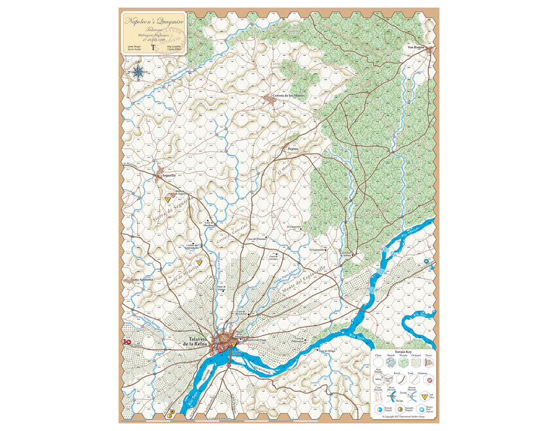Napoleon's Quagmire, Map T