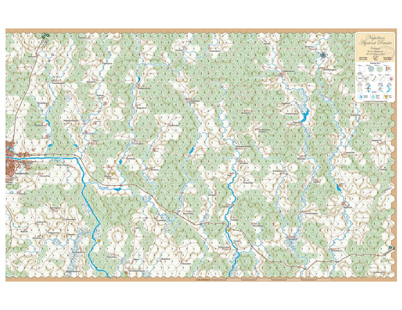 Napoleon Against Russia, Valutino Map